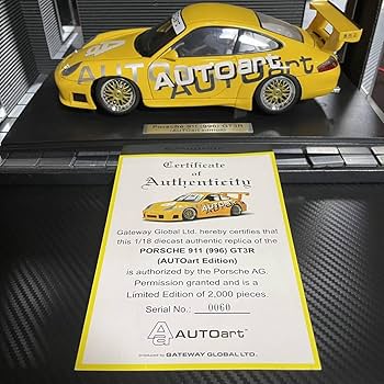 Amazon.co.jp: 品 オートアート 1/18 ポルシェ 911 996 GT3R : おもちゃ Amazon.co.jp: 品 オートアート 1/18 ポルシェ 911 996 GT3R : おもちゃ